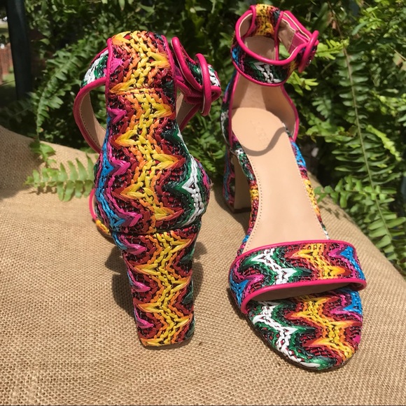 J. Crew Ankle strap high-heel sandals best fit 8.5 - Picture 2 of 12